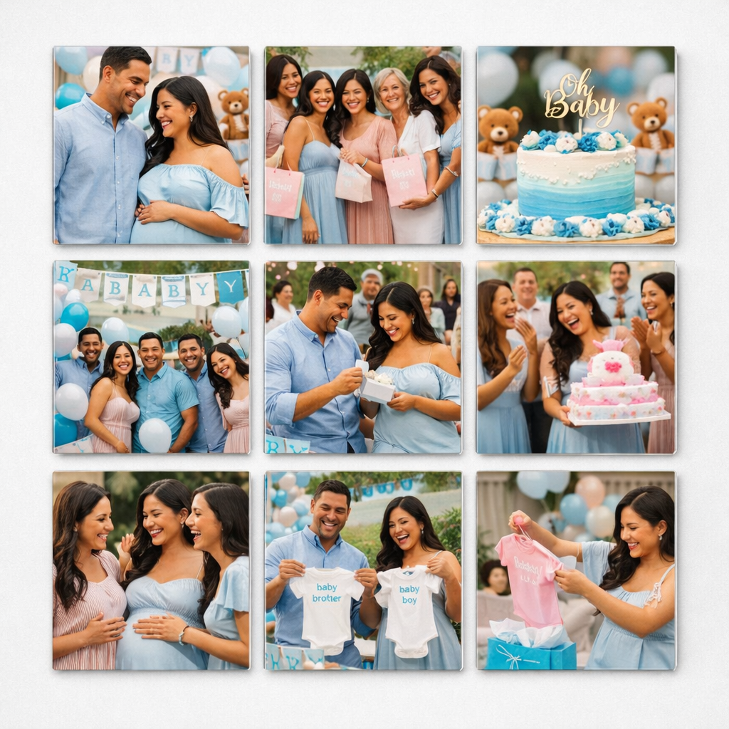 Personalized Custom Photo Magnets  – 2x2 Memory Keepsakes